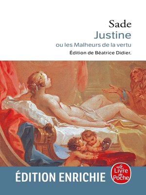 cover image of Justine ou les Malheurs de la vertu